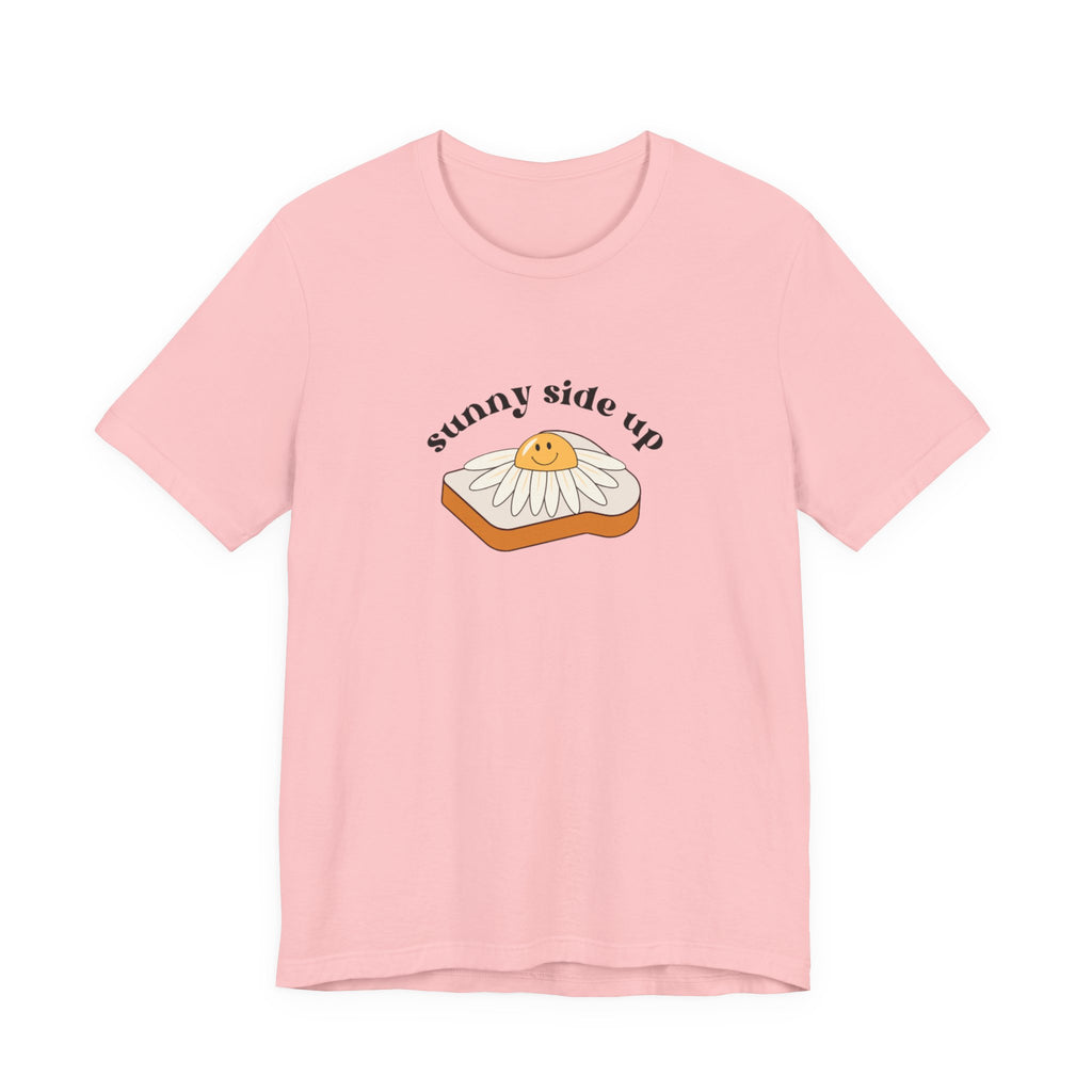 Sunny Side Up Graphic Tee, Cute Egg T-Shirt, Unisex Fun Fashion, Gift for Food Lovers, Breakfast Lover's Apparel