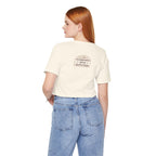Cowgirl Western Tee - Graphic Unisex Jersey Shirt - Adventure Vibes - Perfect for Outdoor Lovers, Gifts, Casual Wear, Eco-friendly Fashion