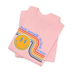 Smiley Water Quote Tee - Casual Summer Shirt, Gift for Friends, Fun Graphic Tee, Festival Wear, Hot Summer Vibes