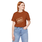 Trail Mix Retro Cassette Tee for Adventure Lovers, Vintage Music Shirt, Unisex Graphic Tee, Casual Wear T-Shirt, Nostalgic Apparel