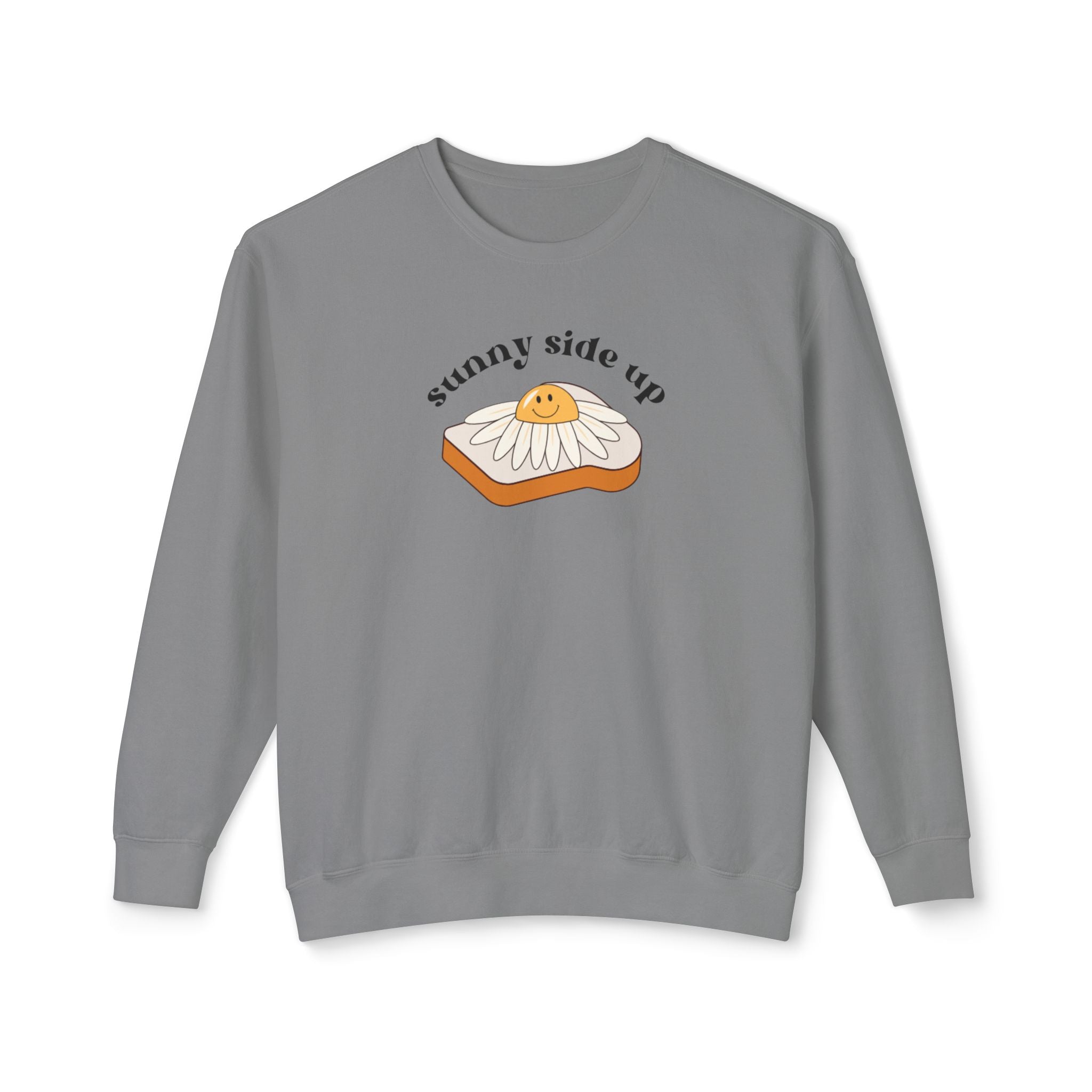 Sunny Side Up Crewneck Sweatshirt - Breakfast Lover Gift, Cozy Sweatshirt, Casual Outfit, Foodie Apparel, Spring Essentials