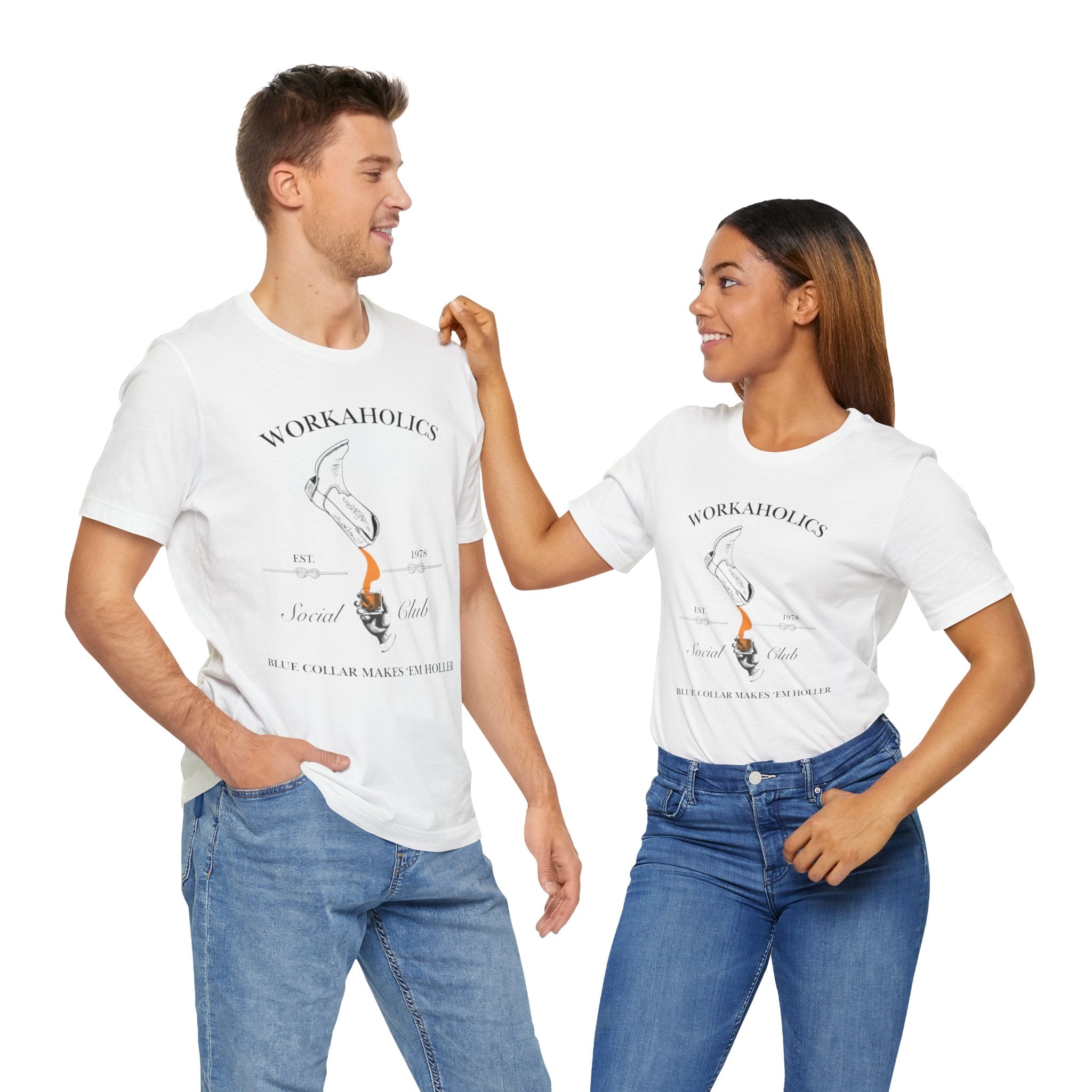 Workaholics Unisex Tee, Fun Casual Shirt for Fans, Gift for Work Enthusiasts, Ideal for Everyday Wear, Perfect for Holidays