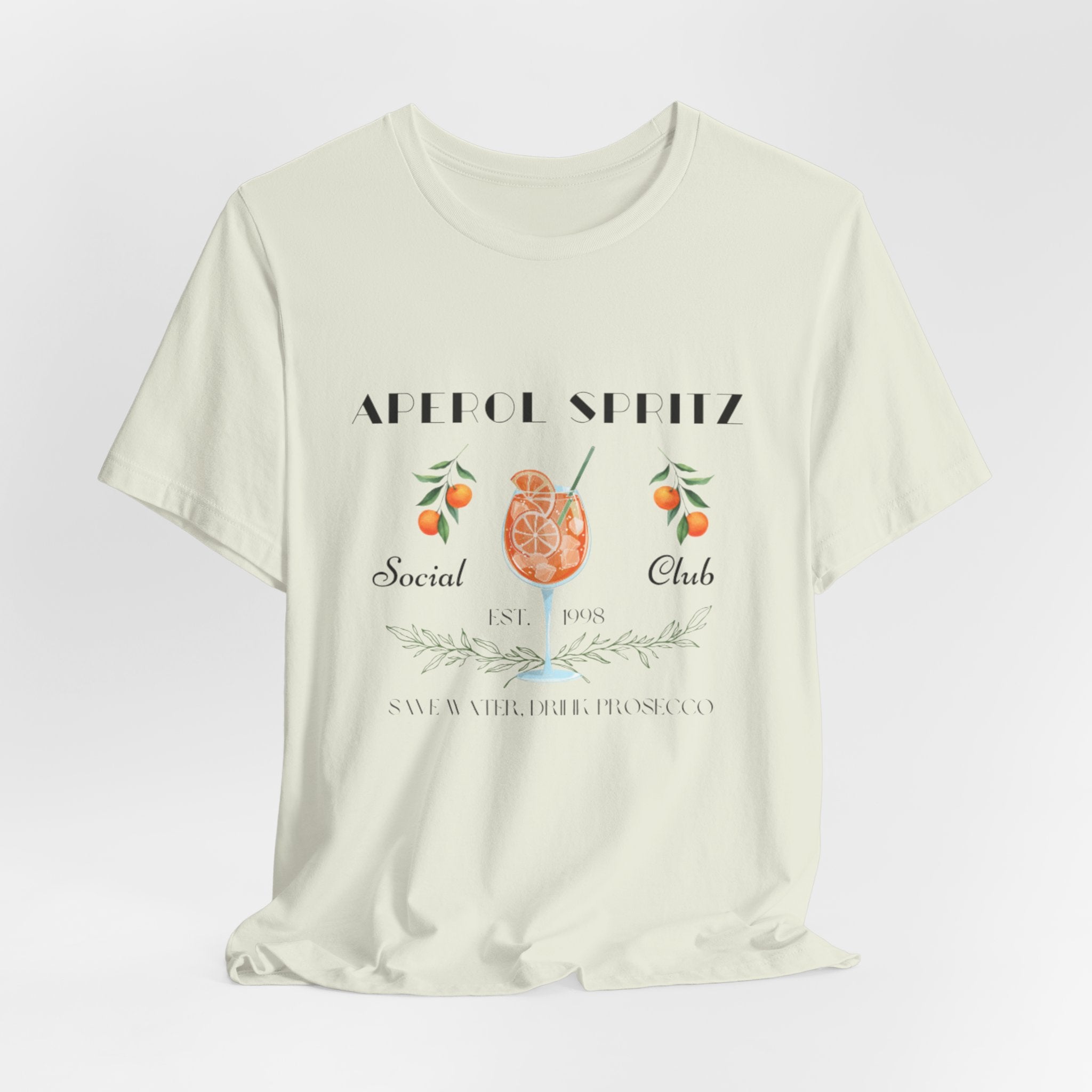 Vintage Style Graphic Aperol Spritz T-Shirt, Perfect for Casual Outings, Gift for Friends, Summer Essential, Unisex Tee with Fun Design