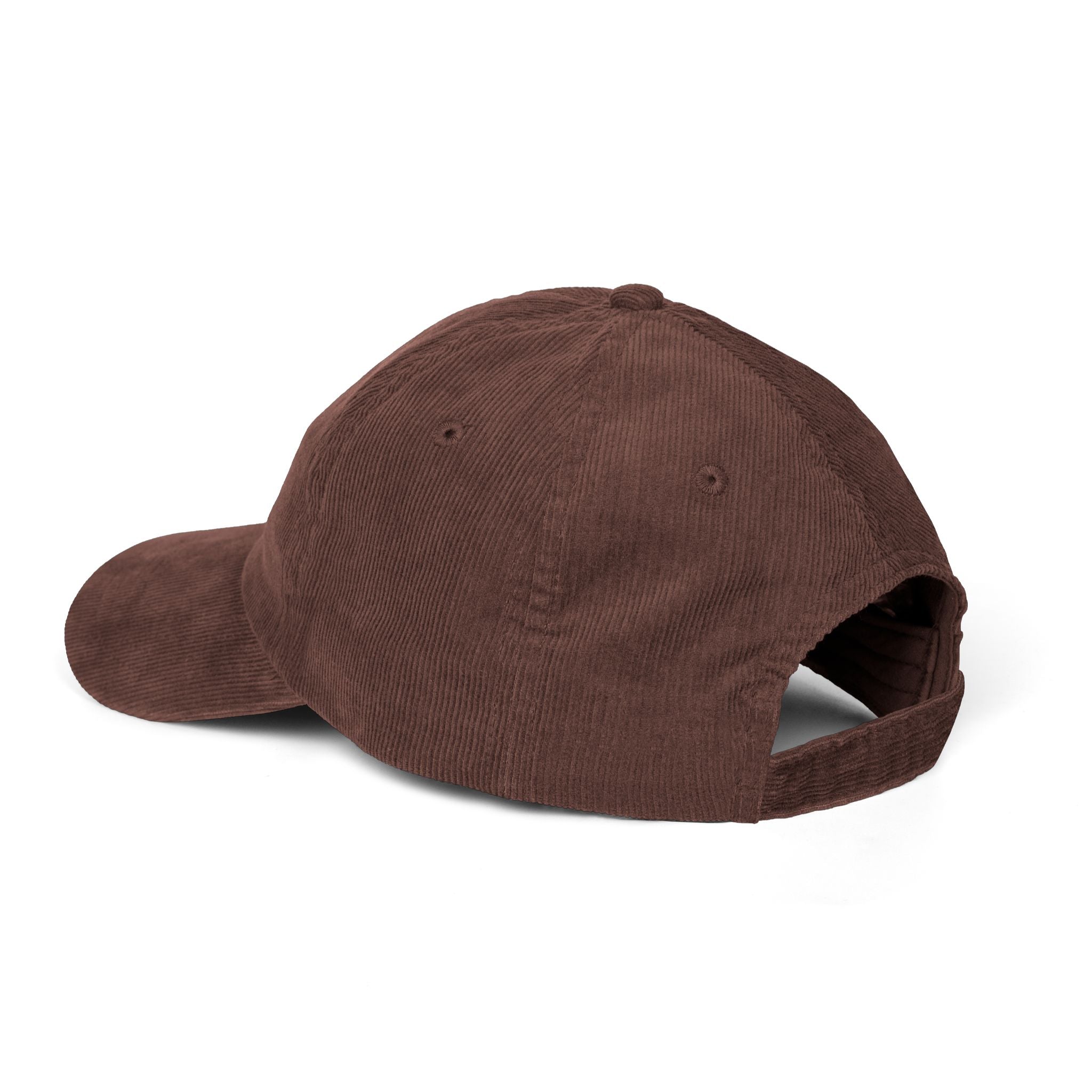I Eat Dirt Vintage Style Corduroy Cap with Embroidered Humor - Perfect for Outdoor Lovers, Casual Style, Gifts for Friends