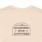 Cowgirl Western Tee - Graphic Unisex Jersey Shirt - Adventure Vibes - Perfect for Outdoor Lovers, Gifts, Casual Wear, Eco-friendly Fashion