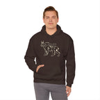 Cozy Wildlife Hoodie, Animal Lover Gift, Fun Sweatshirt, Funny Illustration, Perfect for Cold Days, Present for Friends