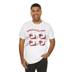 Licked It So It's Mine Unisex Short Sleeve Tee - Fun Graphic Shirt, Flirty Casual Wear, Birthday Gift, Funny T-Shirt