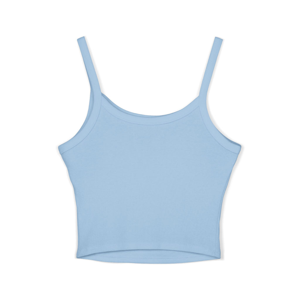 Retro Smiley Spaghetti Strap Tank Top | Trendy Crop Top for Summer Vibes, Beachwear, Gifts, Festivals, Cute Top