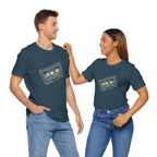 Trail Mix Retro Cassette Tee for Adventure Lovers, Vintage Music Shirt, Unisex Graphic Tee, Casual Wear T-Shirt, Nostalgic Apparel