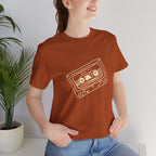 Trail Mix Retro Cassette Tee for Adventure Lovers, Vintage Music Shirt, Unisex Graphic Tee, Casual Wear T-Shirt, Nostalgic Apparel