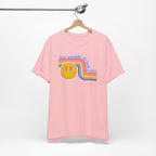 Smiley Water Quote Tee - Casual Summer Shirt, Gift for Friends, Fun Graphic Tee, Festival Wear, Hot Summer Vibes