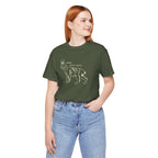 Here Kitty Kitty Unisex Tee, Bobcat T-Shirt, Funny Nature Tee, Gift for Wildlife Lovers, Cute Cat Apparel