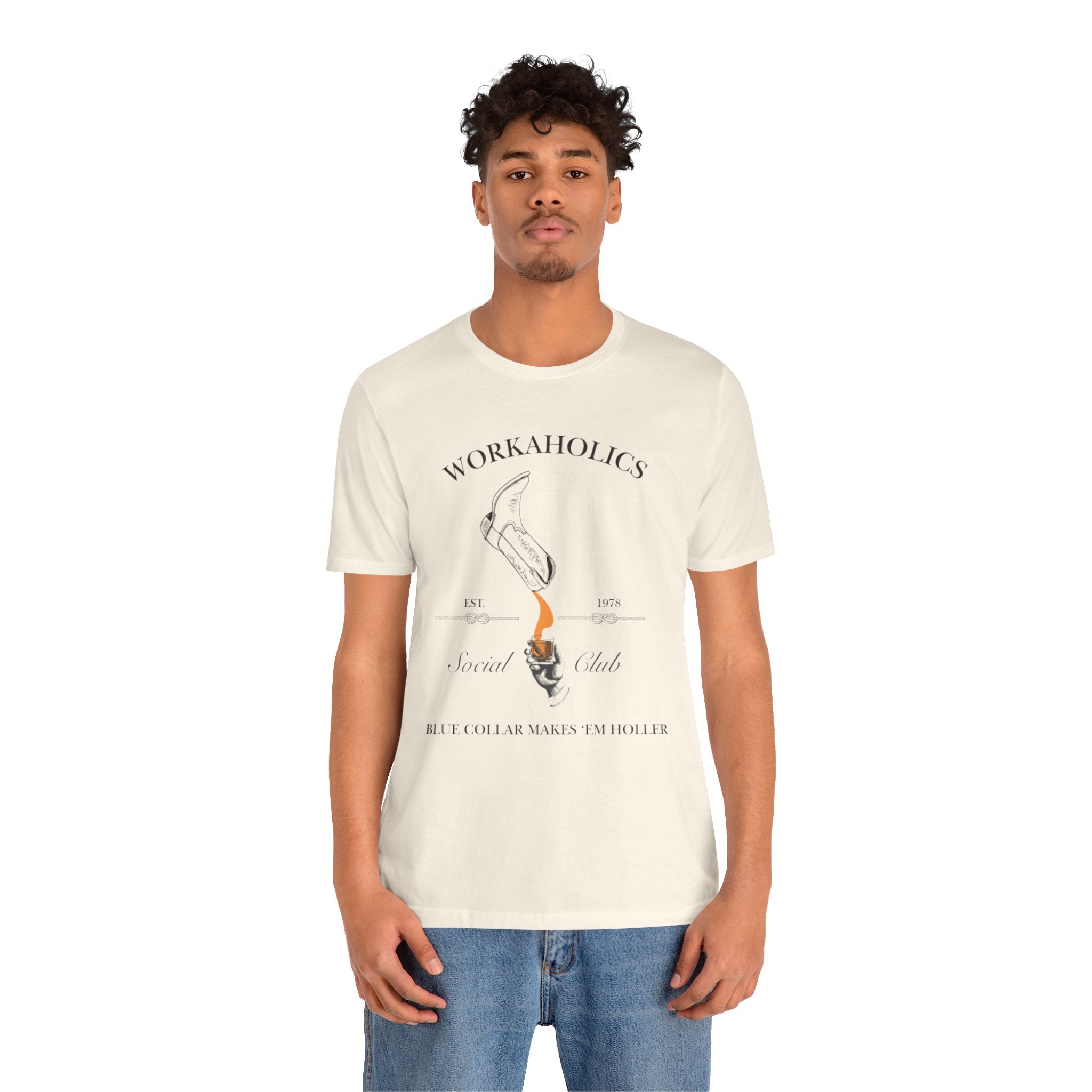 Workaholics Unisex Tee, Fun Casual Shirt for Fans, Gift for Work Enthusiasts, Ideal for Everyday Wear, Perfect for Holidays