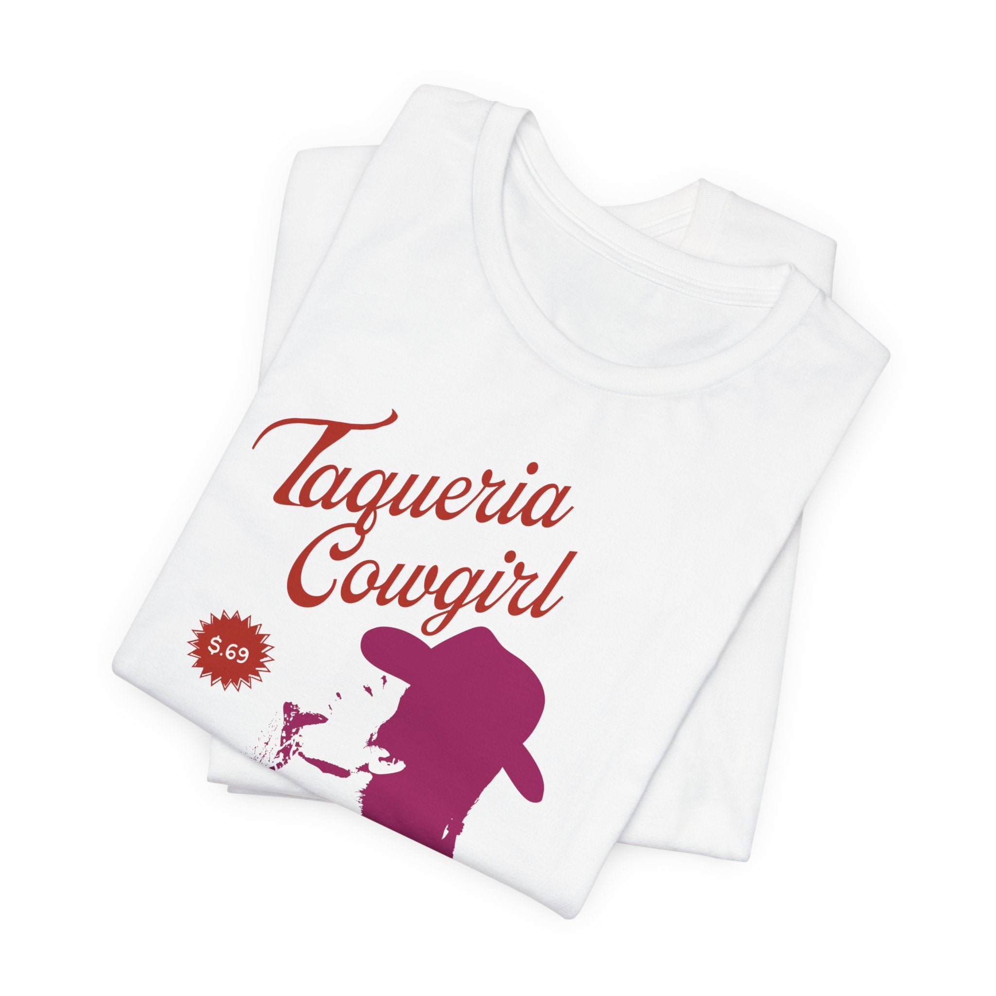 Taqueria Cowgirl Unisex Tee | Fun Foodie Shirt, Casual Wear, Gift for Food Lovers, Western Style T-Shirt, Unique Taco Tee