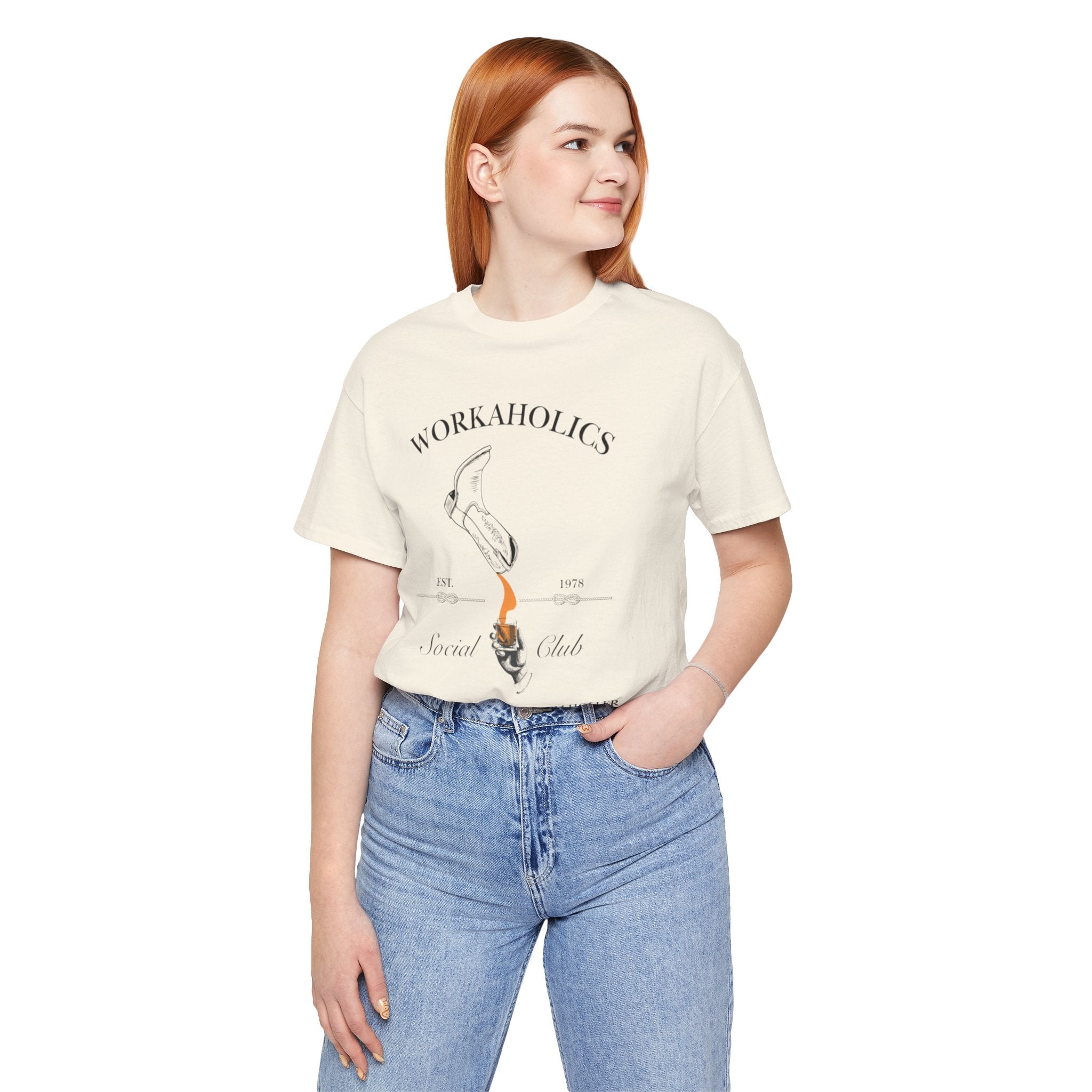 Workaholics Unisex Tee, Fun Casual Shirt for Fans, Gift for Work Enthusiasts, Ideal for Everyday Wear, Perfect for Holidays