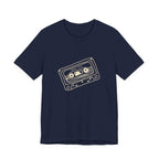Trail Mix Retro Cassette Tee for Adventure Lovers, Vintage Music Shirt, Unisex Graphic Tee, Casual Wear T-Shirt, Nostalgic Apparel