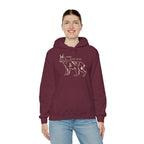Cozy Wildlife Hoodie, Animal Lover Gift, Fun Sweatshirt, Funny Illustration, Perfect for Cold Days, Present for Friends