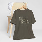Here Kitty Kitty Unisex Tee, Bobcat T-Shirt, Funny Nature Tee, Gift for Wildlife Lovers, Cute Cat Apparel