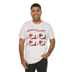 Licked It So It's Mine Unisex Short Sleeve Tee - Fun Graphic Shirt, Flirty Casual Wear, Birthday Gift, Funny T-Shirt