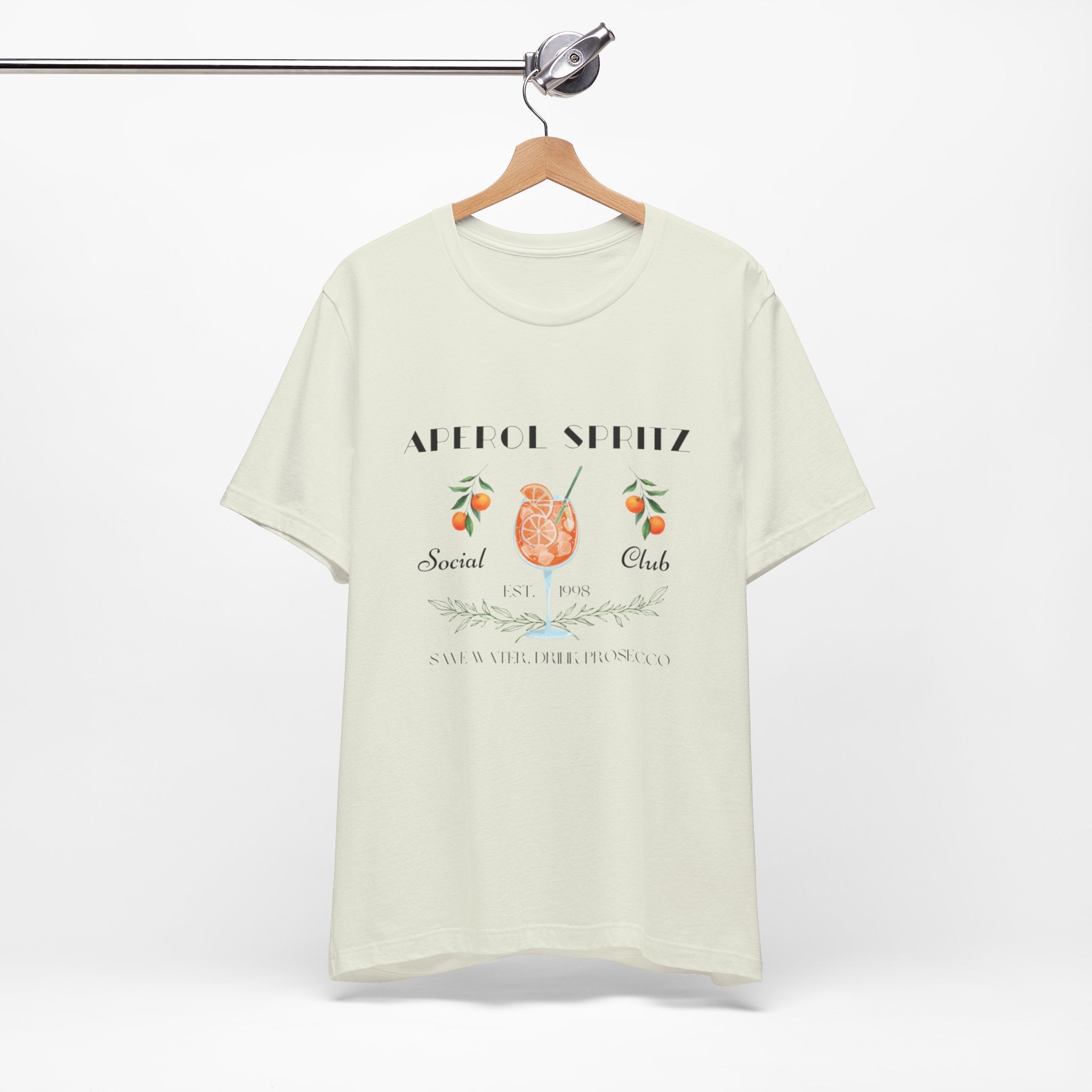 Vintage Style Graphic Aperol Spritz T-Shirt, Perfect for Casual Outings, Gift for Friends, Summer Essential, Unisex Tee with Fun Design