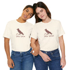 Western "Yee Caw" Unisex Tee, Bird Lover's T-Shirt, Gift for Nature Enthusiasts, Casual Wear