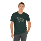 Here Kitty Kitty Unisex Tee, Bobcat T-Shirt, Funny Nature Tee, Gift for Wildlife Lovers, Cute Cat Apparel