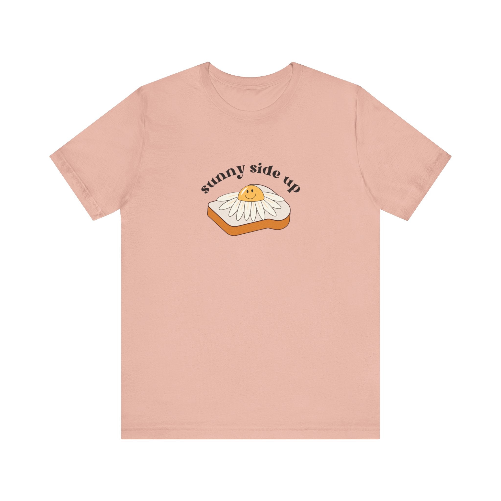 Sunny Side Up Graphic Tee, Cute Egg T-Shirt, Unisex Fun Fashion, Gift for Food Lovers, Breakfast Lover's Apparel