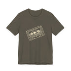 Trail Mix Retro Cassette Tee for Adventure Lovers, Vintage Music Shirt, Unisex Graphic Tee, Casual Wear T-Shirt, Nostalgic Apparel