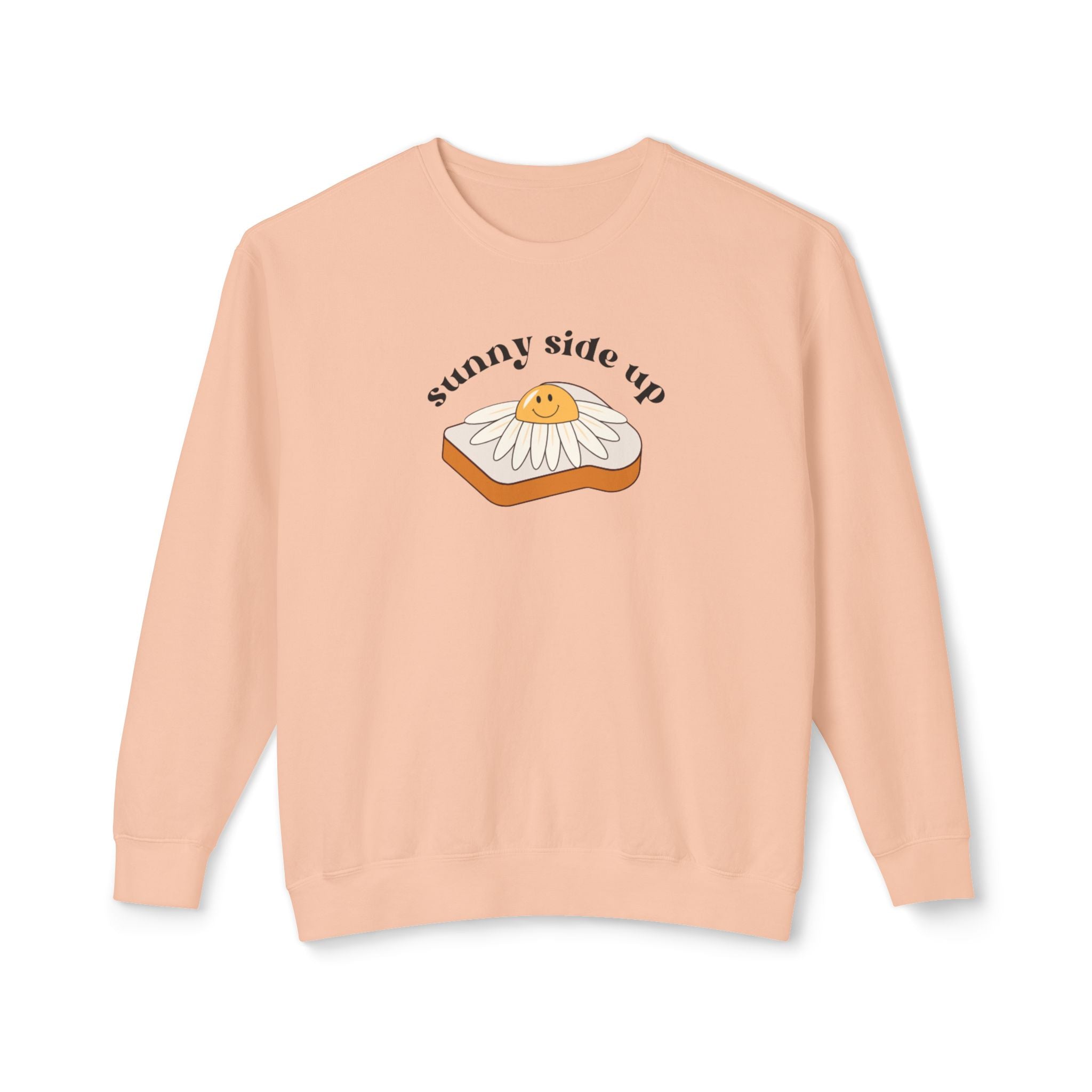 Sunny Side Up Crewneck Sweatshirt - Breakfast Lover Gift, Cozy Sweatshirt, Casual Outfit, Foodie Apparel, Spring Essentials