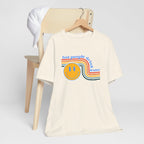 Smiley Water Quote Tee - Casual Summer Shirt, Gift for Friends, Fun Graphic Tee, Festival Wear, Hot Summer Vibes