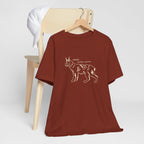 Here Kitty Kitty Unisex Tee, Bobcat T-Shirt, Funny Nature Tee, Gift for Wildlife Lovers, Cute Cat Apparel