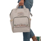 Adventure Ready Multifunctional Backpack | Stylish Travel Backpack, Hiking Bag, Nature Lover Gift