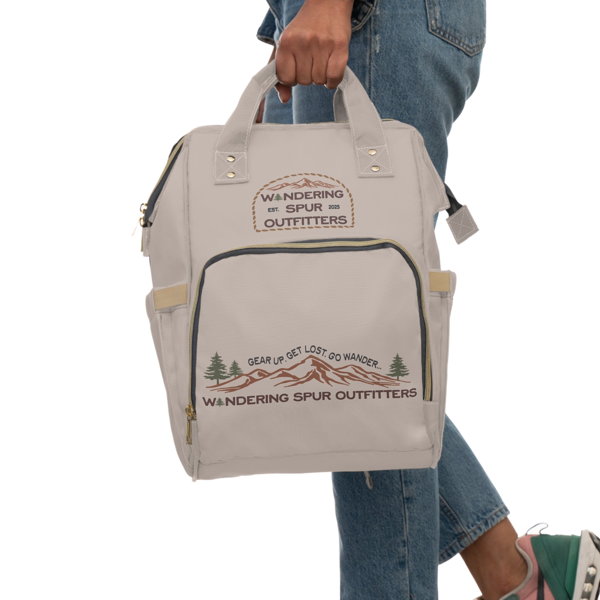 Adventure Ready Multifunctional Backpack | Stylish Travel Backpack, Hiking Bag, Nature Lover Gift
