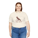 Western "Yee Caw" Unisex Tee, Bird Lover's T-Shirt, Gift for Nature Enthusiasts, Casual Wear
