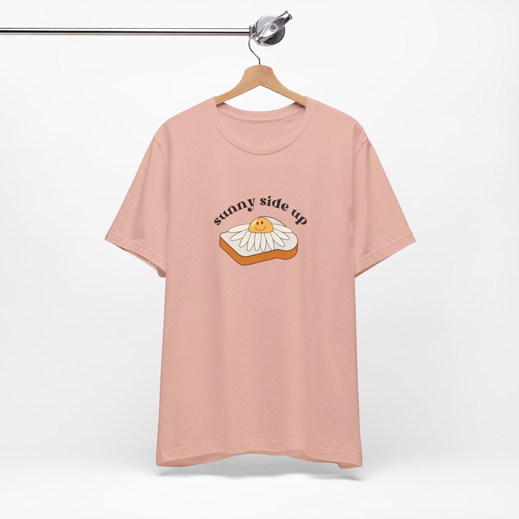 Sunny Side Up Graphic Tee, Cute Egg T-Shirt, Unisex Fun Fashion, Gift for Food Lovers, Breakfast Lover's Apparel