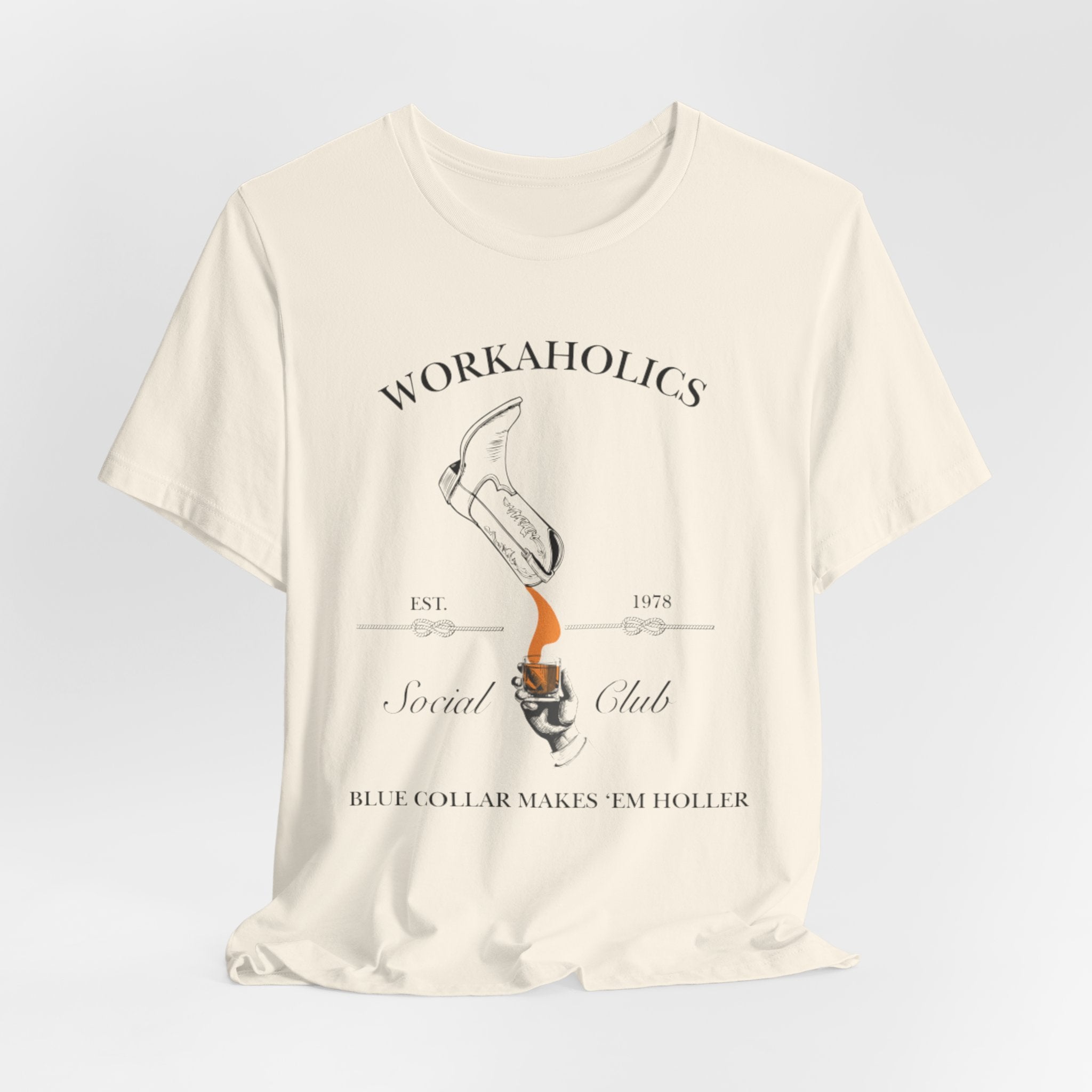Workaholics Unisex Tee, Fun Casual Shirt for Fans, Gift for Work Enthusiasts, Ideal for Everyday Wear, Perfect for Holidays