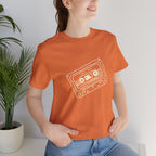 Trail Mix Retro Cassette Tee for Adventure Lovers, Vintage Music Shirt, Unisex Graphic Tee, Casual Wear T-Shirt, Nostalgic Apparel