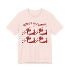 Licked It So It's Mine Unisex Short Sleeve Tee - Fun Graphic Shirt, Flirty Casual Wear, Birthday Gift, Funny T-Shirt