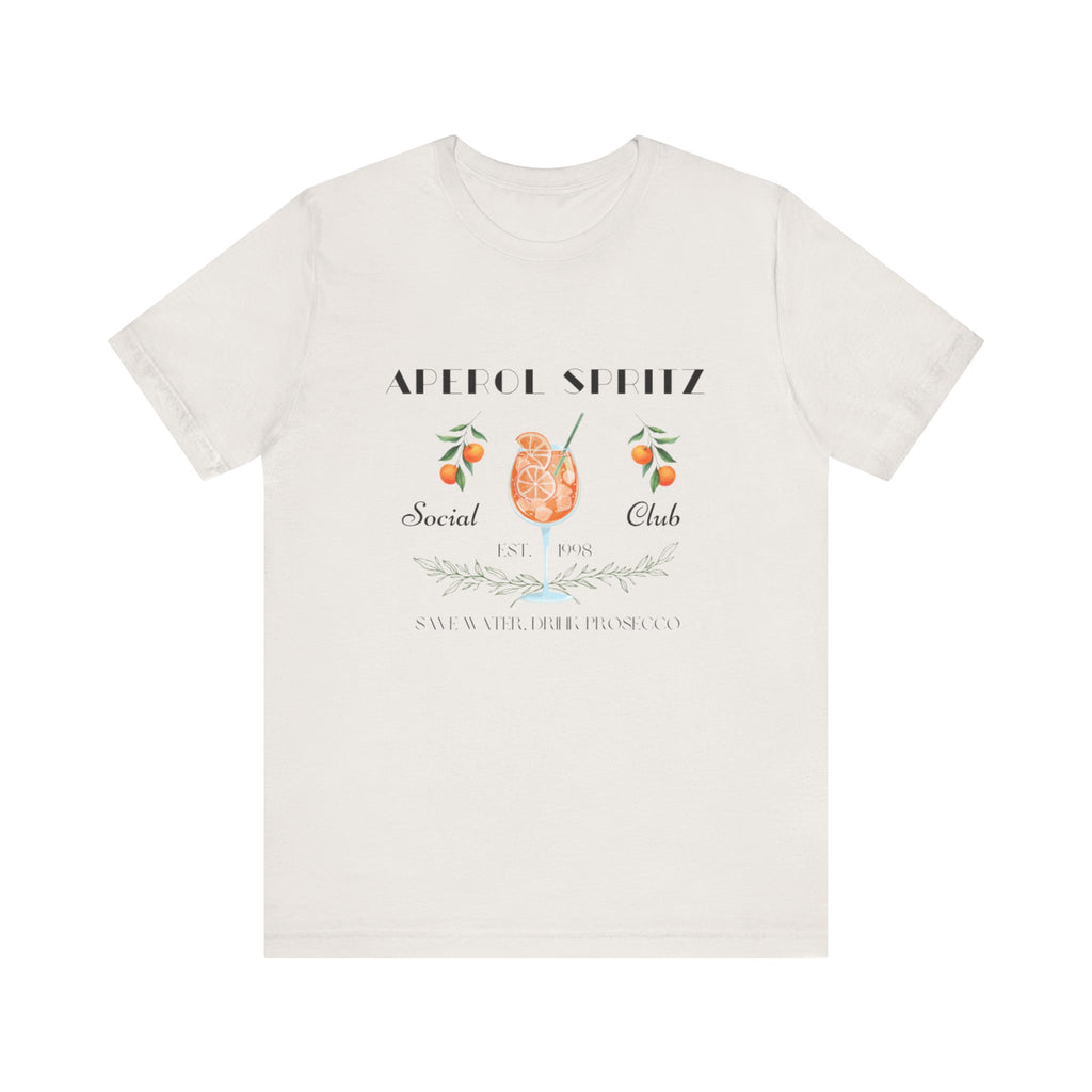 Vintage Style Graphic Aperol Spritz T-Shirt, Perfect for Casual Outings, Gift for Friends, Summer Essential, Unisex Tee with Fun Design