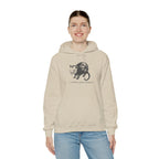 Opossum Graphic Hoodie, Unisex Sweatshirt for Animal Lovers, Cozy Pullover with Fun Text