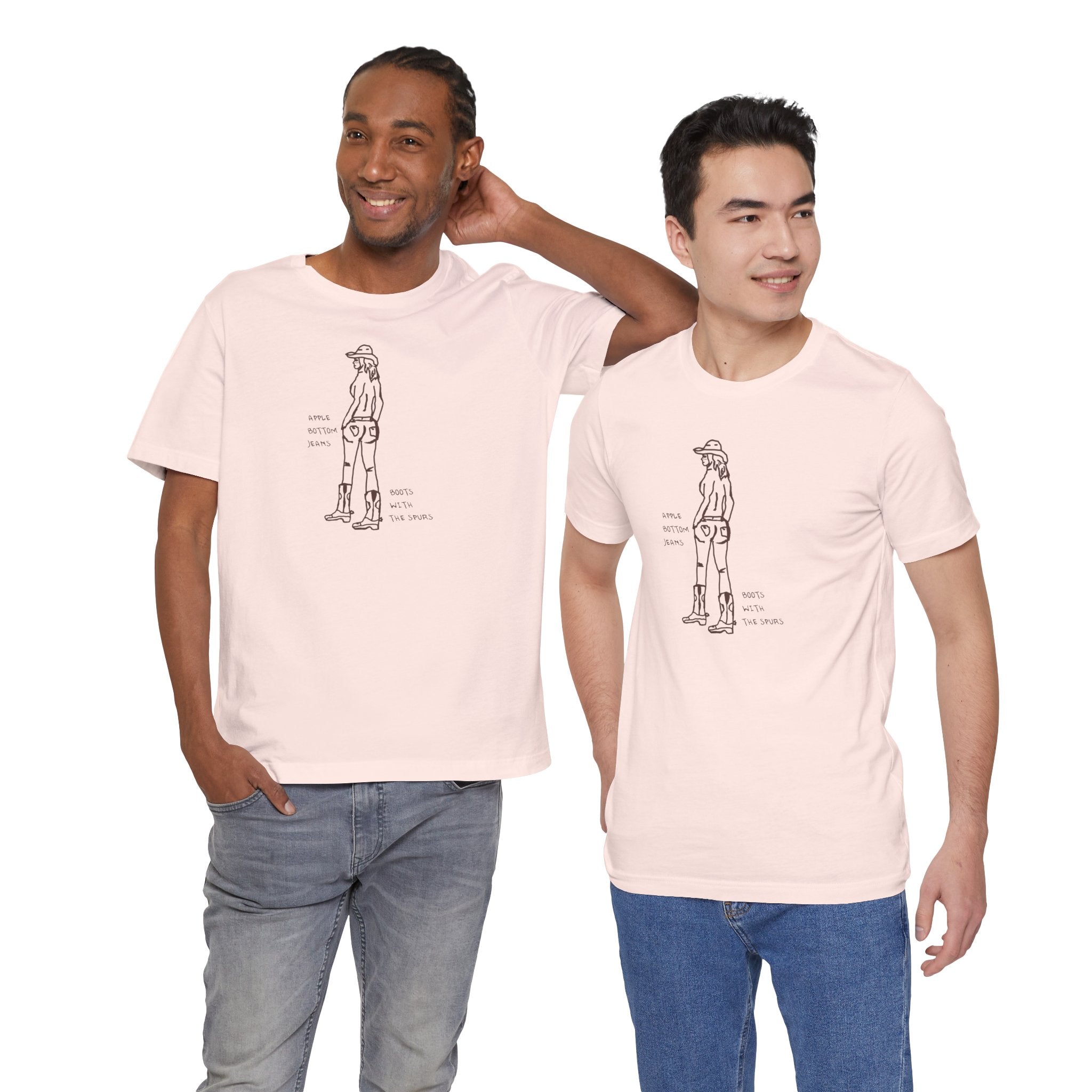 Cowgirl Western Tee - Graphic Unisex Jersey Shirt - Adventure Vibes - Perfect for Outdoor Lovers, Gifts, Casual Wear, Eco-friendly Fashion