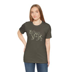 Here Kitty Kitty Unisex Tee, Bobcat T-Shirt, Funny Nature Tee, Gift for Wildlife Lovers, Cute Cat Apparel