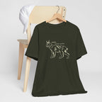 Here Kitty Kitty Unisex Tee, Bobcat T-Shirt, Funny Nature Tee, Gift for Wildlife Lovers, Cute Cat Apparel