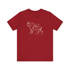 Here Kitty Kitty Unisex Tee, Bobcat T-Shirt, Funny Nature Tee, Gift for Wildlife Lovers, Cute Cat Apparel