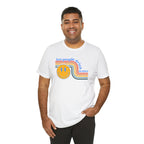 Smiley Water Quote Tee - Casual Summer Shirt, Gift for Friends, Fun Graphic Tee, Festival Wear, Hot Summer Vibes