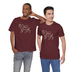 Here Kitty Kitty Unisex Tee, Bobcat T-Shirt, Funny Nature Tee, Gift for Wildlife Lovers, Cute Cat Apparel