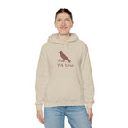 Western "Yee Caw" Raven Unisex Hoodie, Cozy Casual Sweatshirt, Gift for Nature Lovers, Autumn Fashion