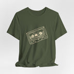 Trail Mix Retro Cassette Tee for Adventure Lovers, Vintage Music Shirt, Unisex Graphic Tee, Casual Wear T-Shirt, Nostalgic Apparel