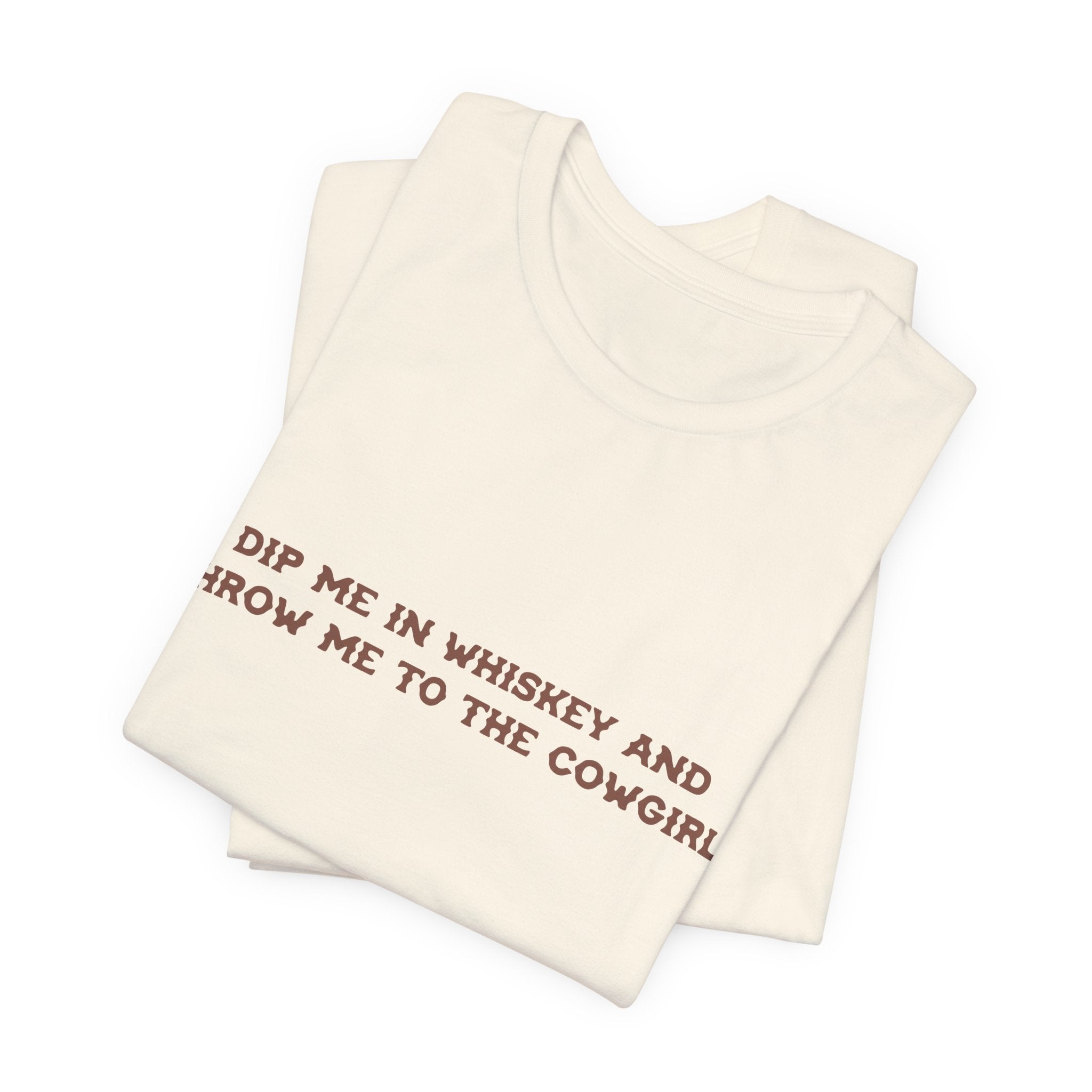 Whiskey Lover's Unisex Tee - Perfect Gift for LGBT Cowgirls, Funny Shirt for Parties, Casual Wear, Country Vibe