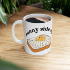 Cheerful Breakfast Ceramic Mug - Perfect Gift for Food Lovers, Cute Kitchen Decor, Morning Coffee Mug, Fun Gift for Brunch Lovers